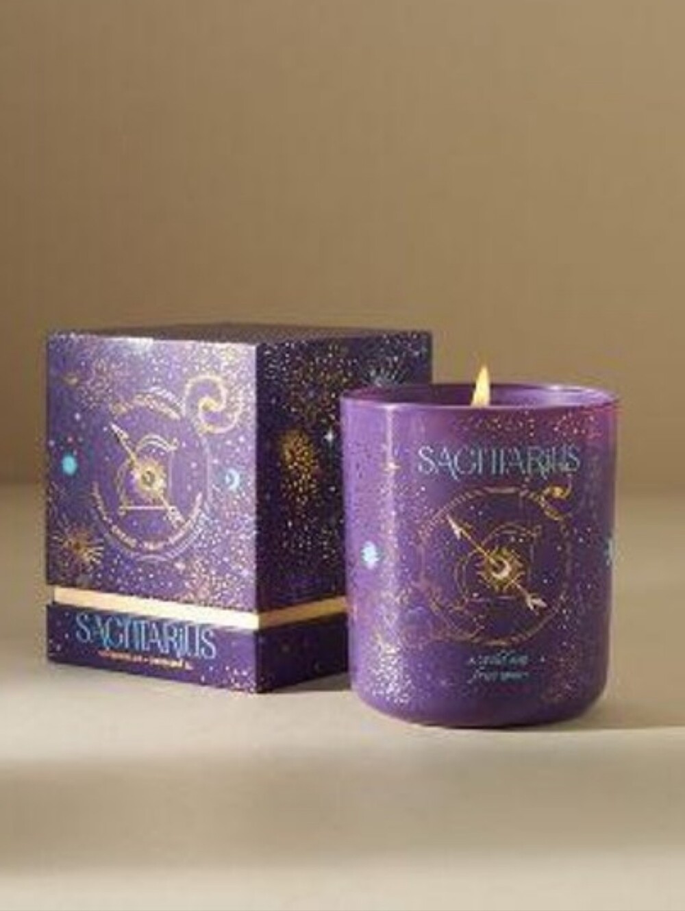 Anthropologie Zodiac Collection Boxed Candle SAGITTARIUS